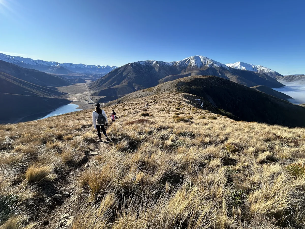 Getting kids up a mountain can be a challenge